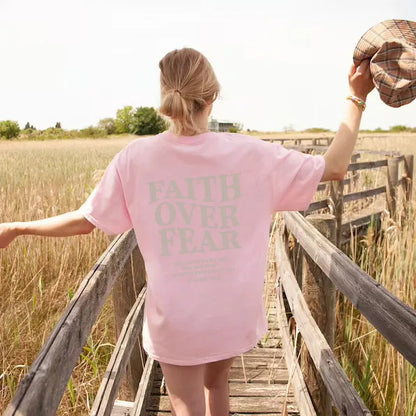 Faith Over Fear Loose T-Shirt